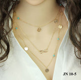 Multi Layer Leaf Chain Bohemian Choker Jewelry Body Chain Jewellery Gargantilha