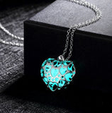 Pendant Glow In Dark Long Necklace