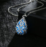 Pendant Glow In Dark Long Necklace