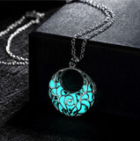 Pendant Glow In Dark Long Necklace