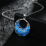 Pendant Glow In Dark Long Necklace