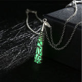 Pendant Glow In Dark Long Necklace