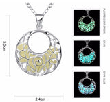 Pendant Glow In Dark Long Necklace