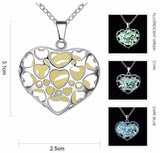 Pendant Glow In Dark Long Necklace