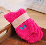 Ladies Soft Warm Fluffy Bed Socks