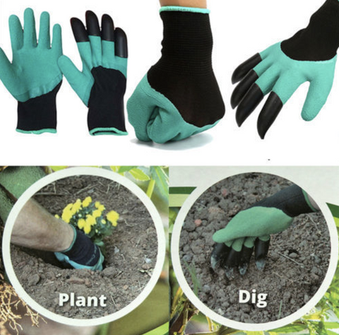 Gardening Gloves With Claws