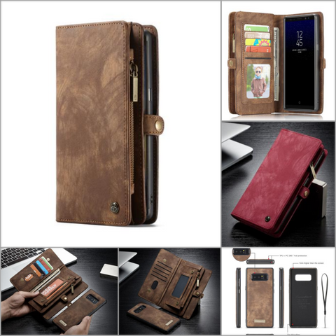 Luxury Leather Flip Cover For Samsung Galaxy Note 8