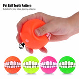 Halloween Special Pet Puppy Dog Funny Ball / Teeth Silicon Toy