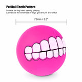 Halloween Special Pet Puppy Dog Funny Ball / Teeth Silicon Toy