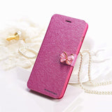 Luxury Leather Wallet Flip Case For IPhone 6, 6 Plus, 6S. 6S Plus, 7  and 7 Plus*