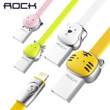 ROCK Zinc Alloy Mascot Lightning Cable for iPhone/iPad/iPod