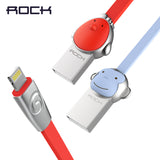 ROCK Zinc Alloy Mascot Lightning Cable for iPhone/iPad/iPod