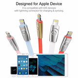 ROCK Zinc Alloy Mascot Lightning Cable for iPhone/iPad/iPod