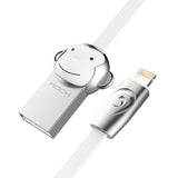 ROCK Zinc Alloy Mascot Lightning Cable for iPhone/iPad/iPod