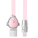 ROCK Zinc Alloy Mascot Lightning Cable for iPhone/iPad/iPod