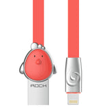 ROCK Zinc Alloy Mascot Lightning Cable for iPhone/iPad/iPod