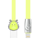ROCK Zinc Alloy Mascot Lightning Cable for iPhone/iPad/iPod