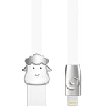 ROCK Zinc Alloy Mascot Lightning Cable for iPhone/iPad/iPod