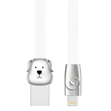 ROCK Zinc Alloy Mascot Lightning Cable for iPhone/iPad/iPod