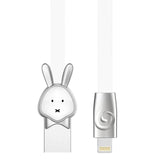 ROCK Zinc Alloy Mascot Lightning Cable for iPhone/iPad/iPod