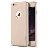 Luxury 360 Degree Full Body Protection Cover Cases For iPhone (6S/6 Plus/7/7 Plus) With Tempered Glass*