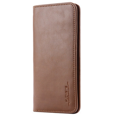 FLOVEME Luxury Retro Leather Wallet Phone Bags Case For iPhone / Samsung / HTC / Huawei / Sony / LG*