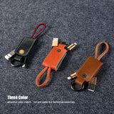 i-Mobile Phone Key Chain Cable (Apple, Micro USB, & Type-C)*