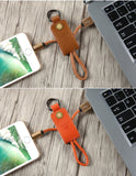 i-Mobile Phone Key Chain Cable (Apple, Micro USB, & Type-C)*