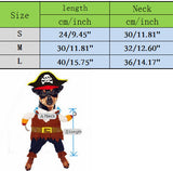 Pirate Christmas Costume for Pet