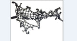 1pcs Sexy Lace Eye Mask for Halloween Party