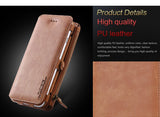 FLOVEME Luxury Retro Leather Phone Case For iPhone (X/8/8Plus/7/7plus/6S/6plus/5/5S/SE)*