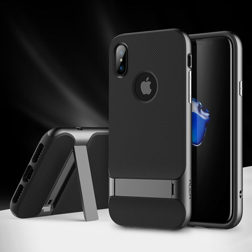 ROCK Royce Series Kickstand Case for iPhone X