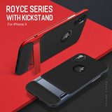 ROCK Royce Series Kickstand Case for iPhone X