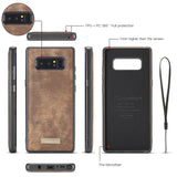 Luxury Leather Flip Cover For Samsung Galaxy Note 8
